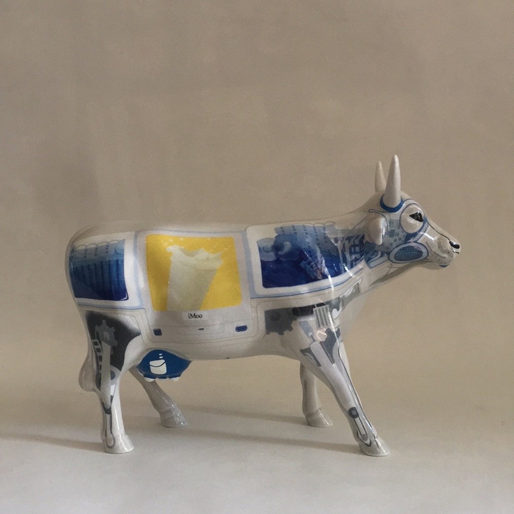 Vintage Cow Parade “iMoo”